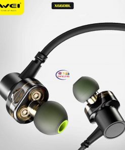 Awei X660BL Bluetooth Earphone With Mic Quad-core Necked Magnetic I Gray Enfield-bd.com