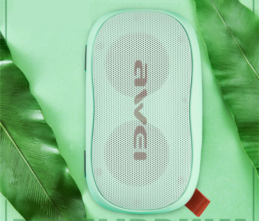 Earphones / Headset Home Audio Awei Y900 Mini Bluetooth Speaker 4.5w Bass Sounds Touch Screen Portable With Microphone Enfield-bd.com
