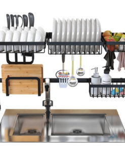 Kitchen & Dining Kitchen Sink Organizer Set With Soap Dispenser | Large Enfield-bd.com