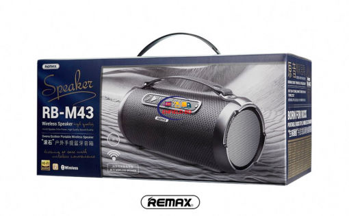 Gadget Home Audio Remax Speaker RB-M43 Portable Bluetooth Speaker Subwoofer TF Card/U Disk/Aux-in Enfield-bd.com