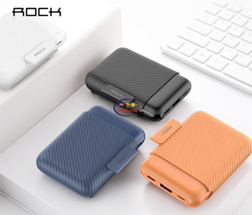 Power Banks Rock P51 Mini Power Bank 10000mah | Black Enfield-bd.com