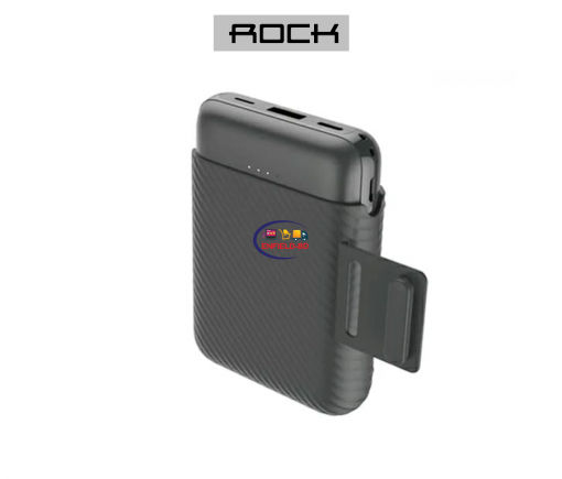 Power Banks Rock P51 Mini Power Bank 10000mah | Black Enfield-bd.com