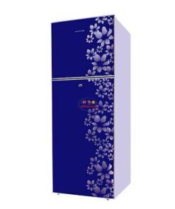 Jamuna Refrigerator 250Liter JE-250L Glossy Shining Deep Blue Flower Enfield-bd.com