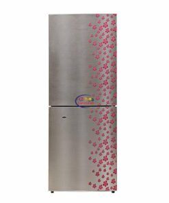 Jamuna Refrigerator JE-2B8JF Glossy Shining Gray Silver Flower Enfield-bd.com