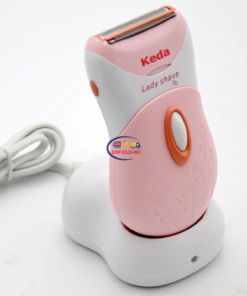 Electric Shavers Women Keda Rechargeable Electric Lady Shaver – Pink Enfield-bd.com