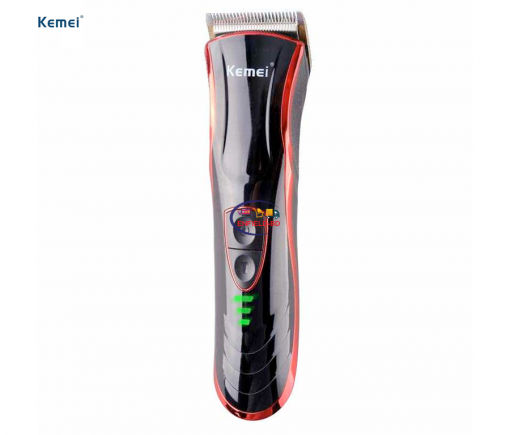 Beard Shaver Trimmer Kemei KM-4004 Trimmer – Black and Red Enfield-bd.com
