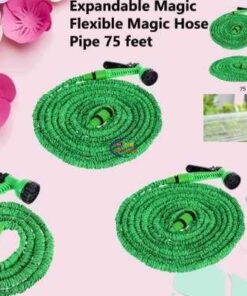 Magic Hose Pipe 75ft I Expandable Flexible Water Pipe for Home/Garden/Car-Bike Wash