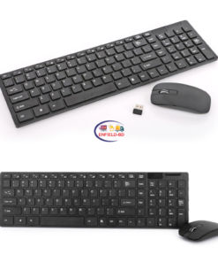 Gadget 2.4GHz Mini Slim Wireless Keyboard & Mouse Combo Enfield-bd.com