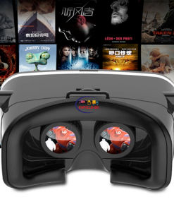 Gadget 3D VR Shinecon Video Glasses Virtual Reality For Smartphones With Bluetooth Controller – Black Enfield-bd.com