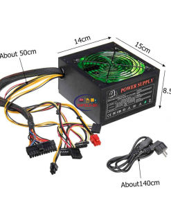 Computer Accessories & Peripherals 500W Power Supply with 120MM Fan Enfield-bd.com 