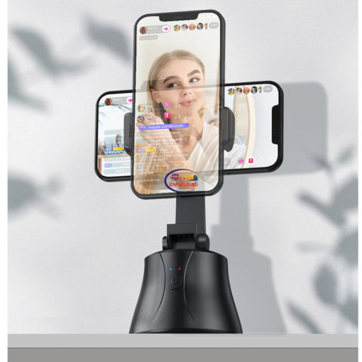Enfield-bd.com Gadget Baseus Smart Bluetooth Selfie Stick 360° Rotation Al Following Shot Tripod Head Auto Face Object Tracking Hands-free Shooting