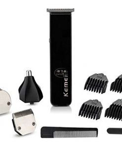 Beard Shaver Trimmer Kemei KM-3580 4-In-1 Grooming Set – Black Enfield-bd.com 