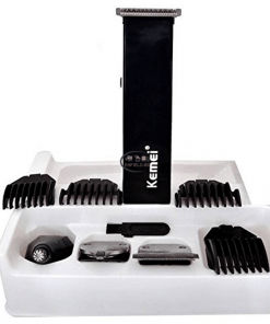 Beard Shaver Trimmer Kemei KM-3580 4-In-1 Grooming Set – Black Enfield-bd.com 