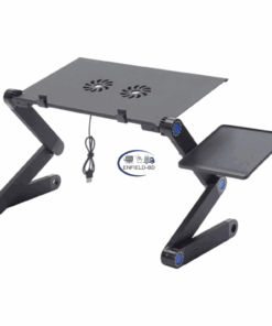 Gadget Multi functional T8 Foldable Laptop Table (Black) Enfield-bd.com