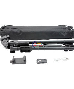 Gadget YUNTENG VCT-5208 Lightweight Aluminum Tripod with Bluetooth Shutter + Carry Case for Mobile Phones and Cameras Enfield-bd.com 