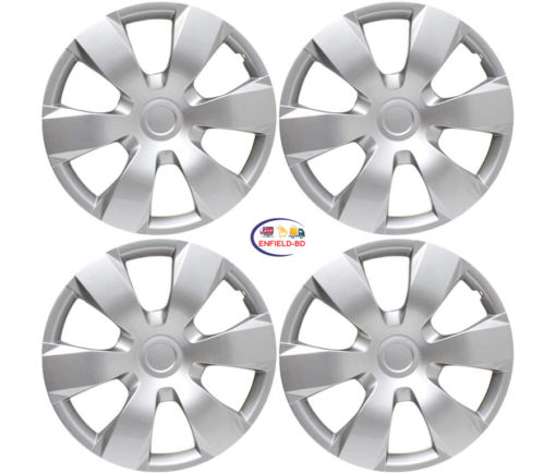 Cases & Screen Protector 2006 2007 2008 Toyota Hubcap Wheel Cover 15 inch – Silver, 4 PCS Enfield-bd.com