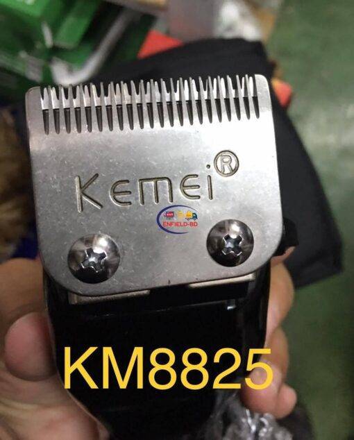 Enfield-bd.com Beard Shaver Trimmer Hair Clippers Kemei Deluxe Chrome Pro Complete Hair Cutting Kit KM-8825