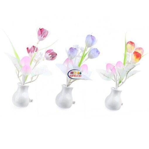 Enfield-bd.com Gadget LED Night Light Mushroom Lamp – Lovely Plant and Flower on the Wall