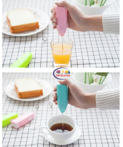 Electric Handle Coffee Beater Stirrer Milk Frother Foamer Whisk Mixer Milk  Treater Juice Muddler Coffee Stirrer