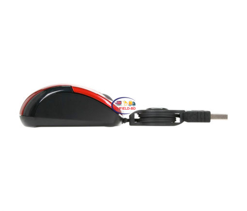 Gadget Genius Micro Traveler USB Super Mini Notebook Mouse – Red Enfield-bd.com