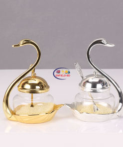 Others Swan Sugar Bowl – Gold Plated Enfield-bd.com