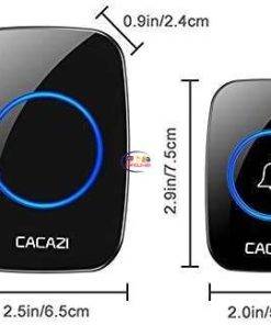 Enfield-bd.com Home & Living Wireless Doorbell Chime Kit Remote Button Operating at 1000ft Range