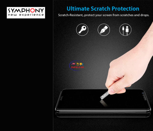 Cases & Screen Protector Symphony V75 Glass Screen Protector Enfield-bd.com