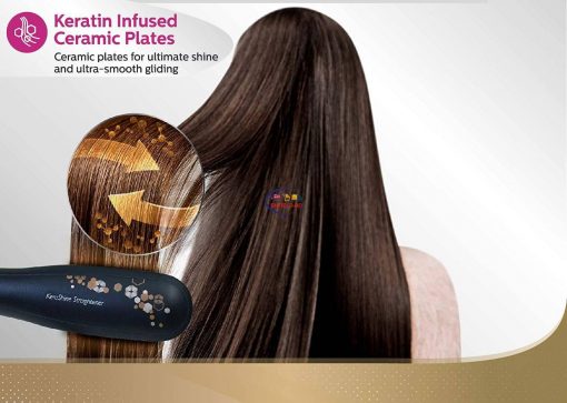 Philips Hp8316/00 Kerashine Hair Straightener With Keratin Ceramic Coating Enfield-bd.com