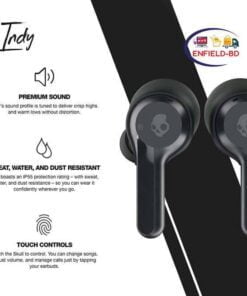 Skullcandy Indy True Wireless In-Ear Earbud – Black