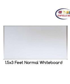 1.5×3 Feet Normal Whiteboard | Milk White Formica