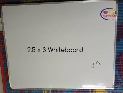 2.5×3 Feet Whiteboard With Anodized Aluminum Frame