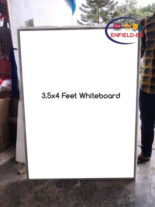 3.5×4 Feet Whiteboard With Anodized Aluminum Frame