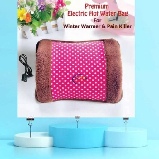 Electric Hot Water Bag Pain Remover – Random Color