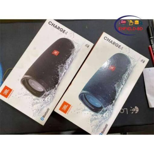 JBL Charge 4 Black | Waterproof Bluetooth Speaker