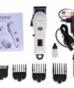 Kemei KM-809A Digital Electric Rechargeable Professional Hair Clipper Trimmer