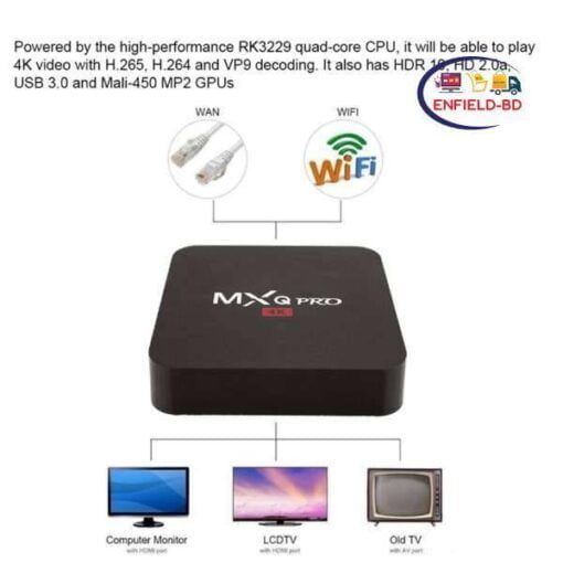 MXQ Pro 4k Android TV Box