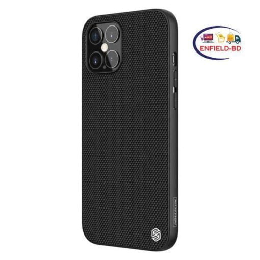 Nillkin Textured Case iPhone12 Pro-max | Nillkin Textured Nylon Fiber Case Iphone 12 Pro Max (6.7″) – Black | Case iPhone 12 Pro Max (6.7″) Nillkin Textured Nylon Fiber Casing – Black