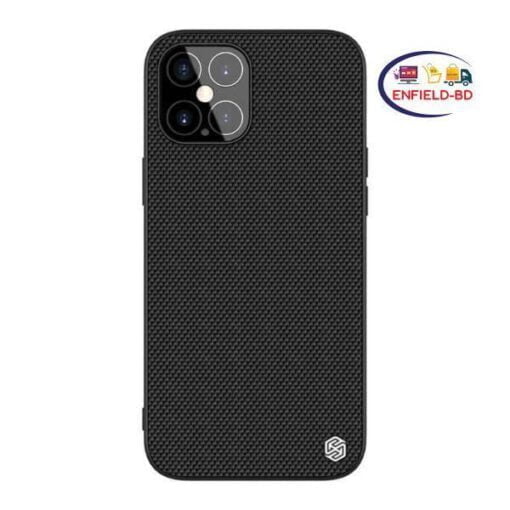 Nillkin Textured Case iPhone12 Pro-max | Nillkin Textured Nylon Fiber Case Iphone 12 Pro Max (6.7″) – Black | Case iPhone 12 Pro Max (6.7″) Nillkin Textured Nylon Fiber Casing – Black