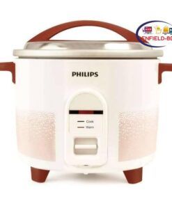 Philips Rice Cooker HL1664/00 Electric Red White – 2.2 Ltr
