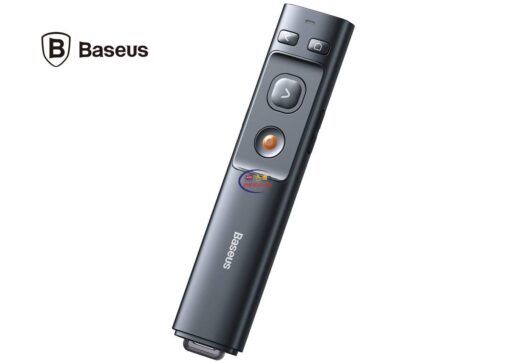 Baseus Orange Dot Wireless Presenter Red Laser Advanced system Enfield-bd.com