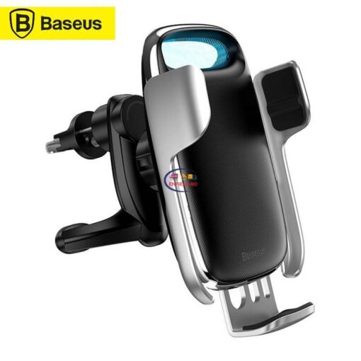 Baseus Rock Solid Electric Holder Wireless Charger Kit Enfield-bd.com