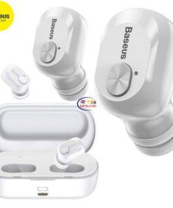 Baseus WM01 Wireless Comfort & Secure Fit 25Hrs White Enfield-bd.com