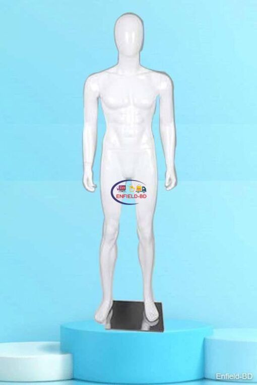 Fiberglass Male Standing Mannequin Full-Body For Clothes Shop