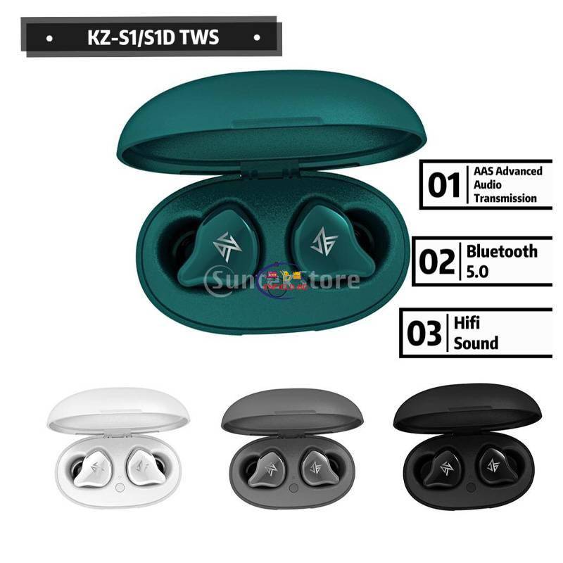 KZ S1D DYNAMIC DRIVER TWS WIRELESS EARBUDS Bluetooth 5.0