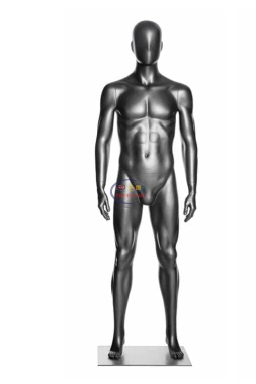 Male Abstract Mannequin Straight-Grey Male Abstract Mannequin Straight-Grey Full Body Mannequin Enfield-bd.com