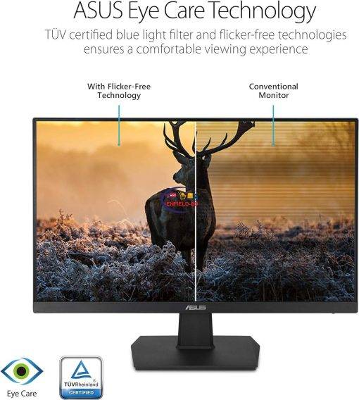 Enfield-bd.com Monitors Asus VA24EHE 23.8 inch 75Hz Full HD Monitor। HDCP support