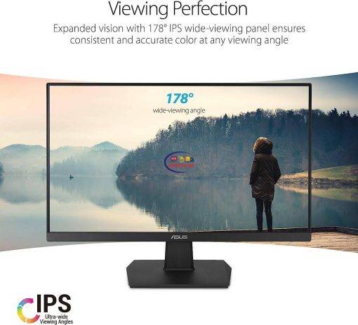 Enfield-bd.com Monitors Asus VA24EHE 23.8 inch 75Hz Full HD Monitor। HDCP support