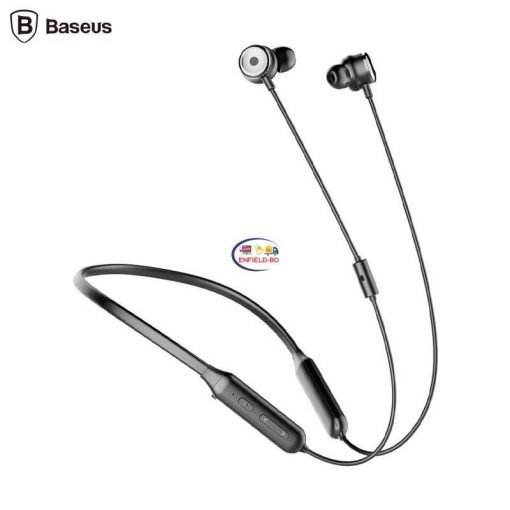 Baseus SIMU Noise Reduction Wireless Earphone S15 – Black Enfield-bd.com
