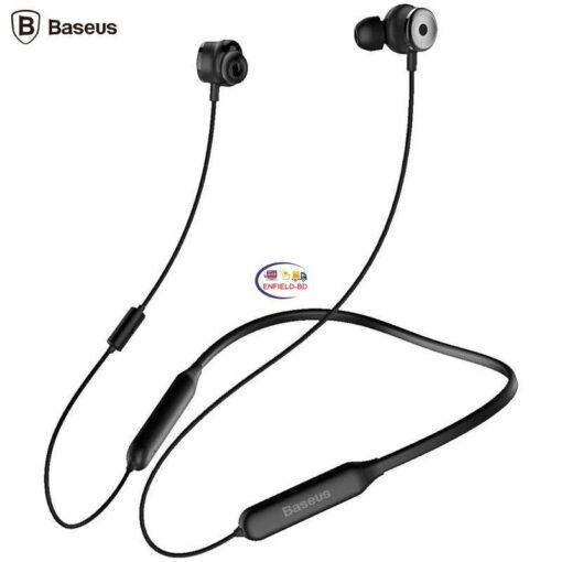 Baseus SIMU Noise Reduction Wireless Earphone S15 – Black Enfield-bd.com