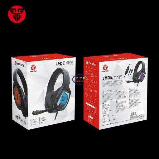 Fantech MH84 Jade RGB Gaming Headphone In-line remote Enfield-bd.com